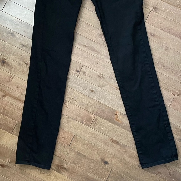 Fidelity Stevie Jeans in Manhattan Black - Picture 2 of 6